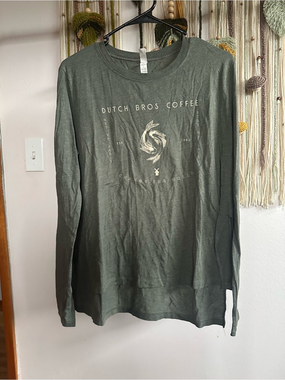 Dutch Bros high low long sleeve